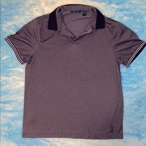 Perry Ellis short sleeve collared shirt